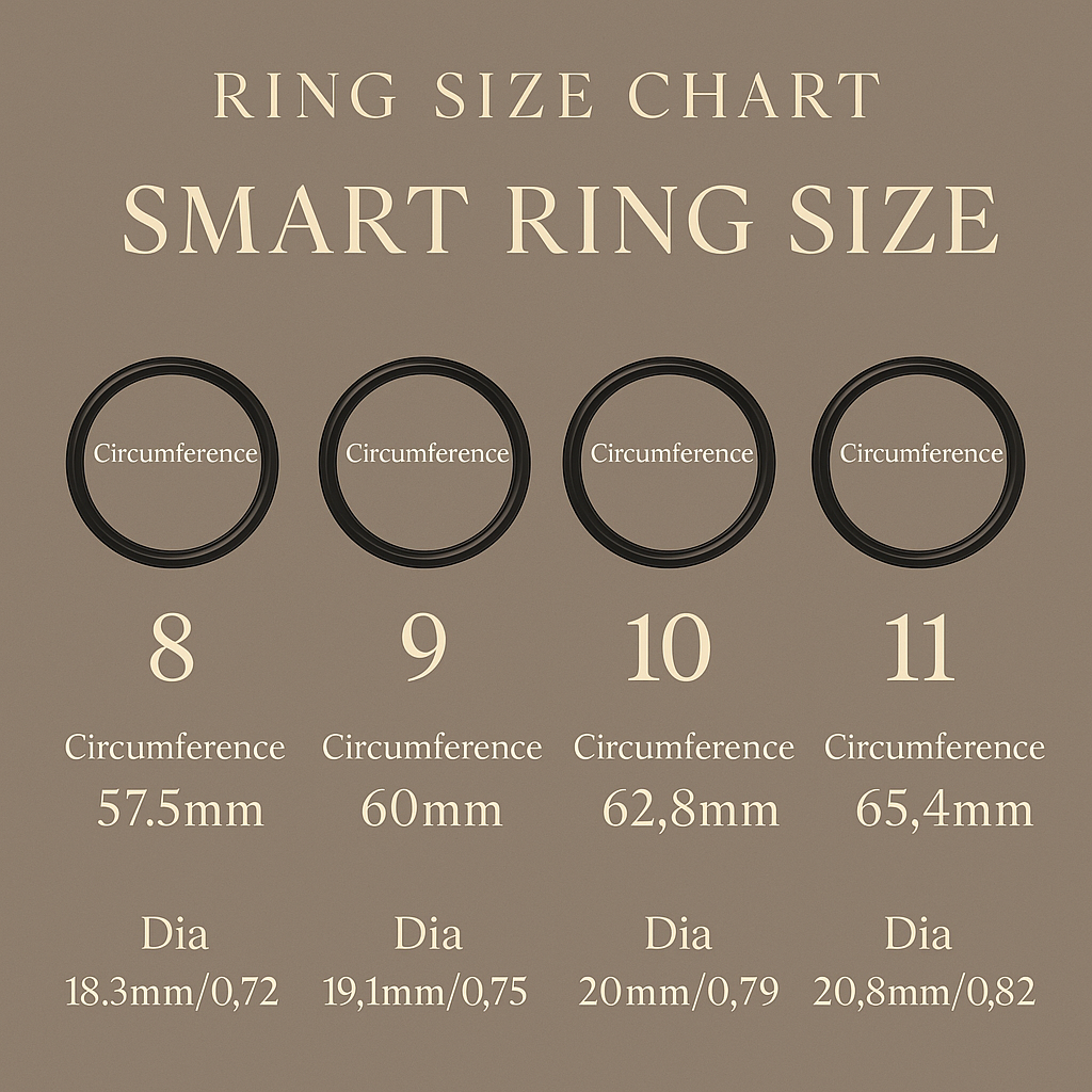Premium Size Chart - Sizes 8-11 Only